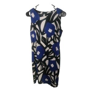 AGB Blue And Black Womens Dress Size 6